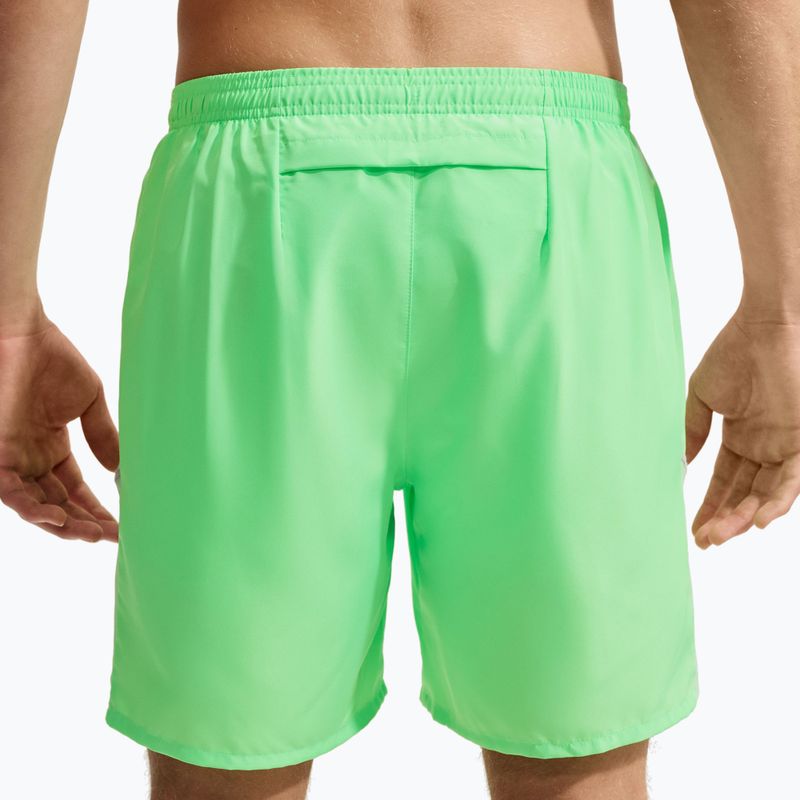 Pantaloncini da corsa da uomo Nike Miler illusion green 6
