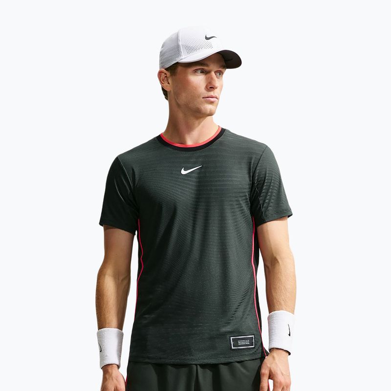 Polo Nike Court Slam Aero-Fit Black Spruce/White
