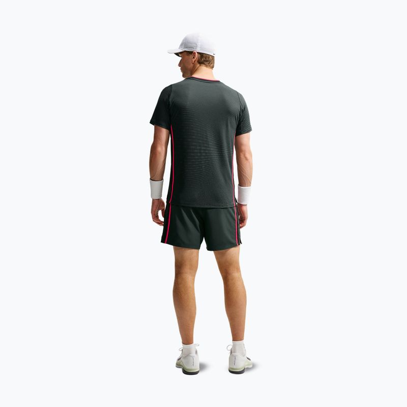 Polo Nike Court Slam Aero-Fit Black Spruce/White 3