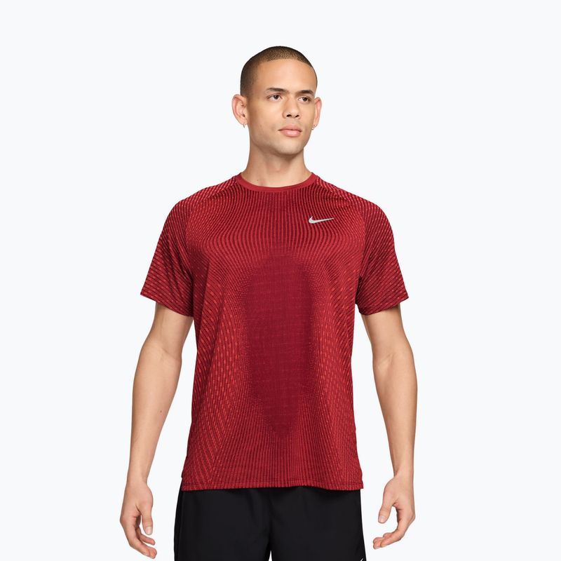 Maglia da corsa da uomo Nike Stride tough red/bright crimson