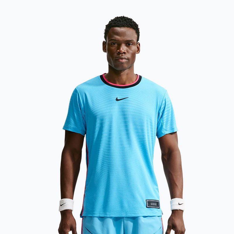 Polo Nike Court Slam Aero-Fit Baltic Blue/Black