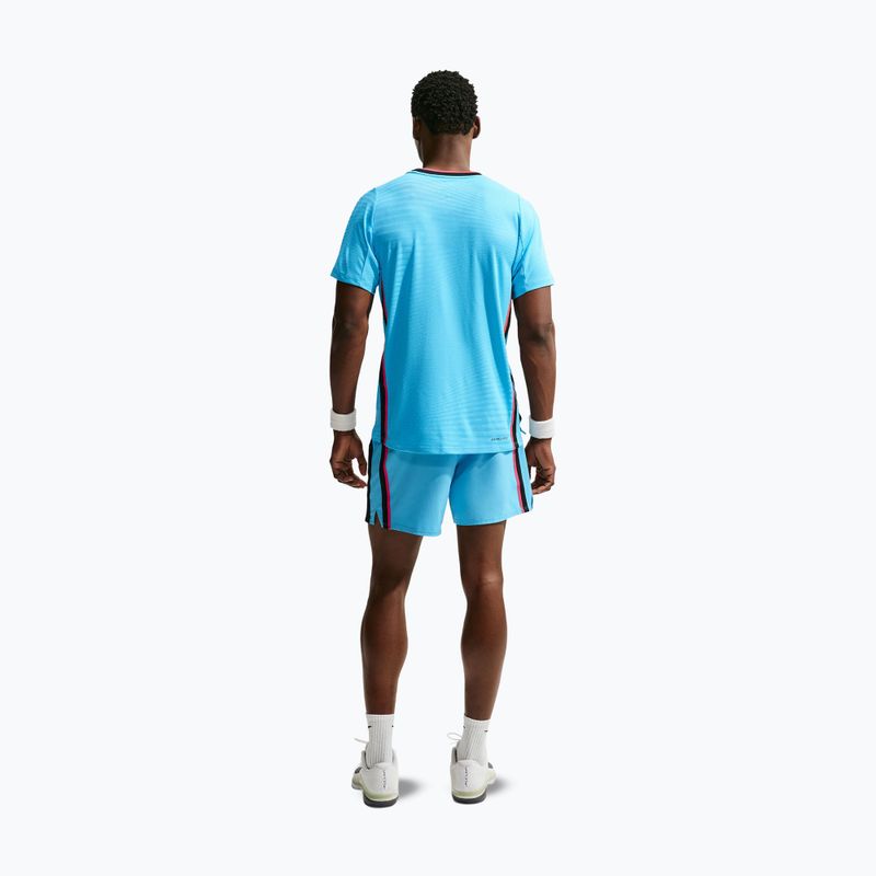 Polo Nike Court Slam Aero-Fit Baltic Blue/Black 3