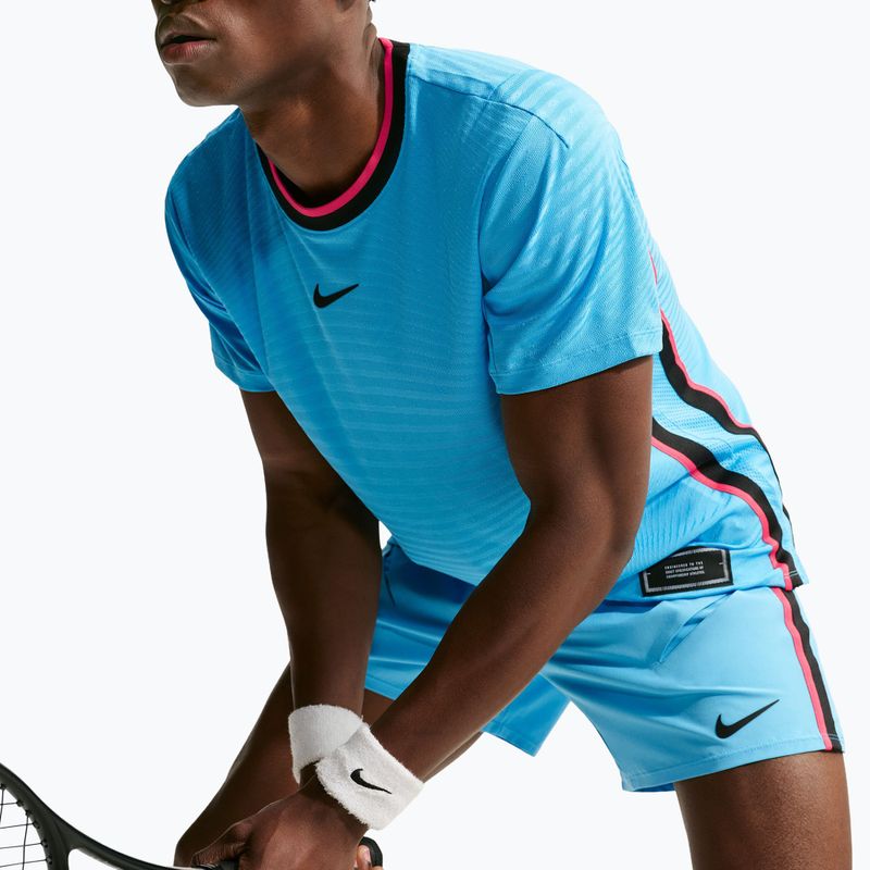 Polo Nike Court Slam Aero-Fit Baltic Blue/Black 6