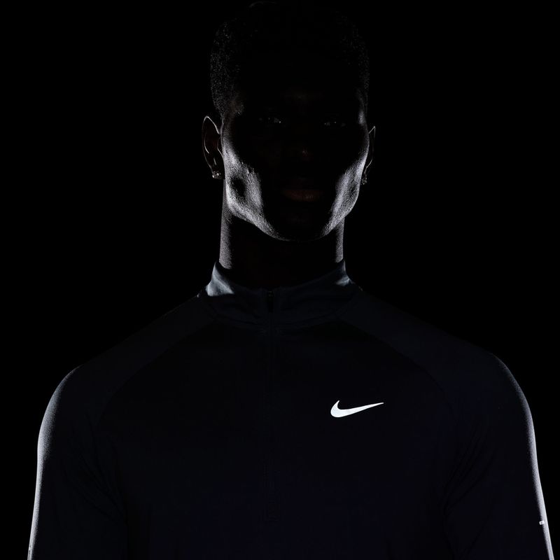 Felpa da corsa uomo Nike Stride 1/4 Zip Dri-Fit diffused blue 7