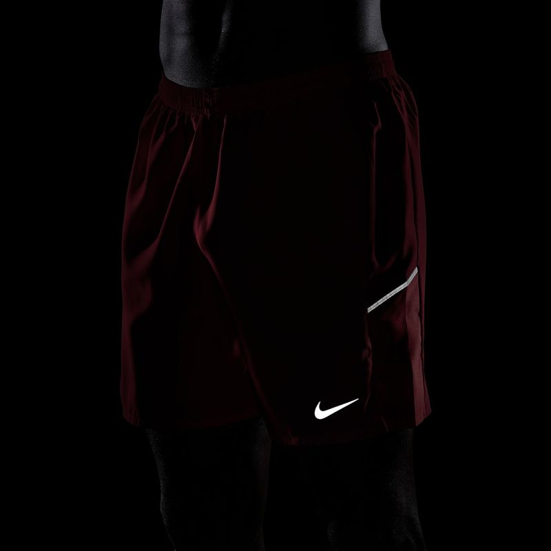 Pantaloncini da corsa da uomo Nike Miler tough red/sport red 6