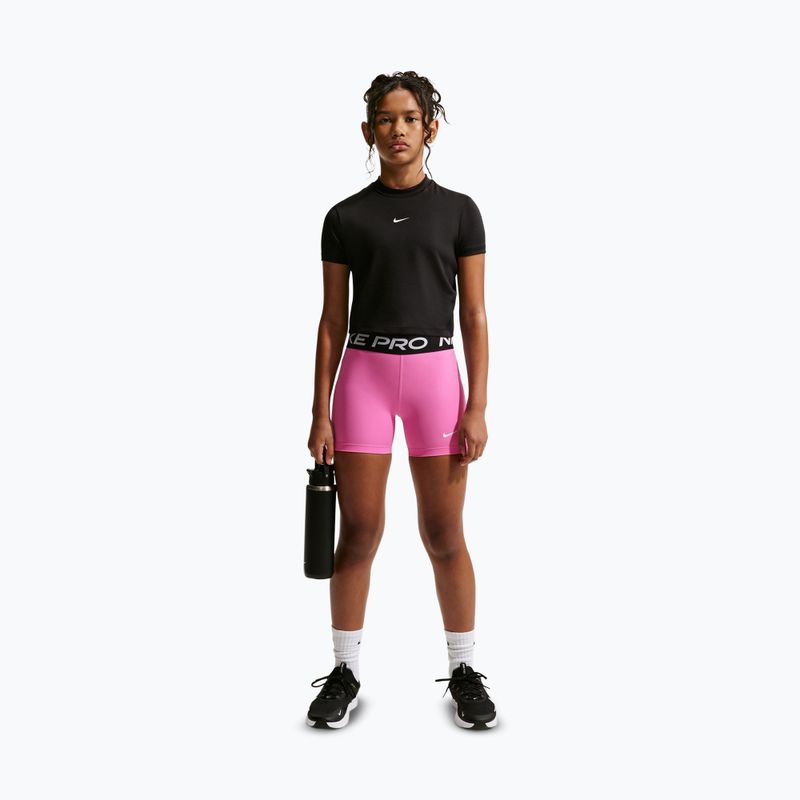 Pantaloncini bambini Nike Pro playful pink/white 2
