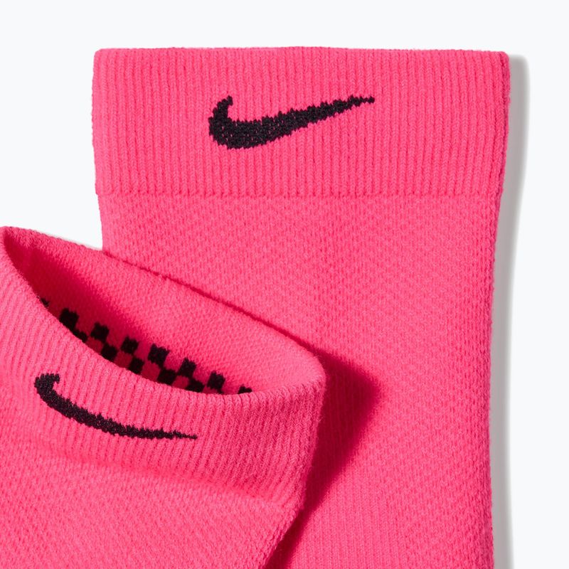Calze Nike Run Lightweight Micro Crew Hyper Pink/Black 2