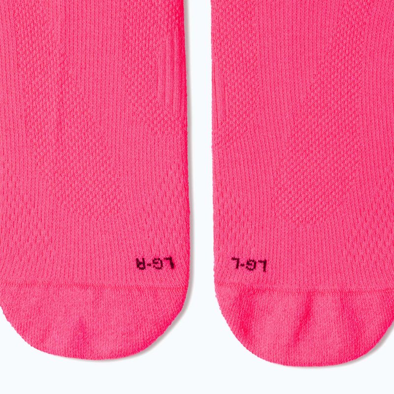 Calze Nike Run Lightweight Micro Crew Hyper Pink/Black 3