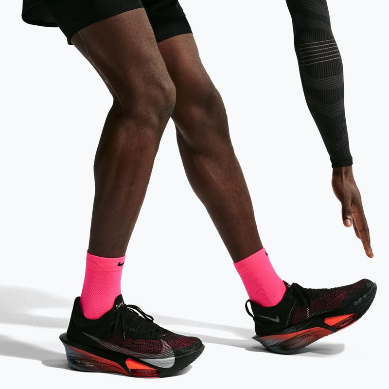 Calze Nike Run Lightweight Micro Crew Hyper Pink/Black 7