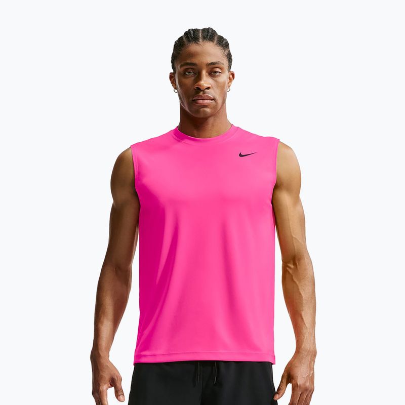 Maglia training da uomo Nike Dri-FIT Sleeveless Training Top hyper pink/black