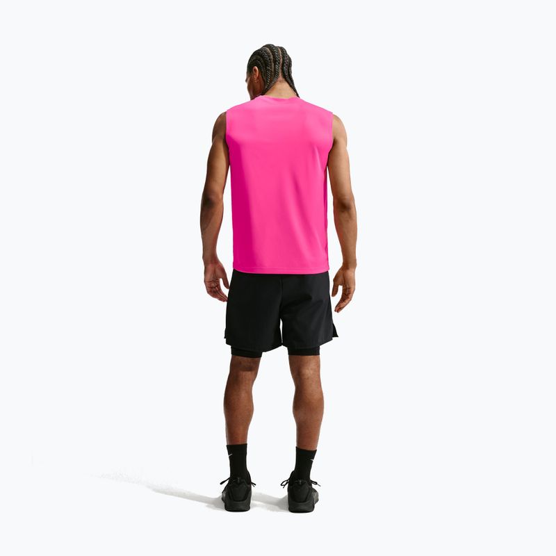 Maglia training da uomo Nike Dri-FIT Sleeveless Training Top hyper pink/black 2