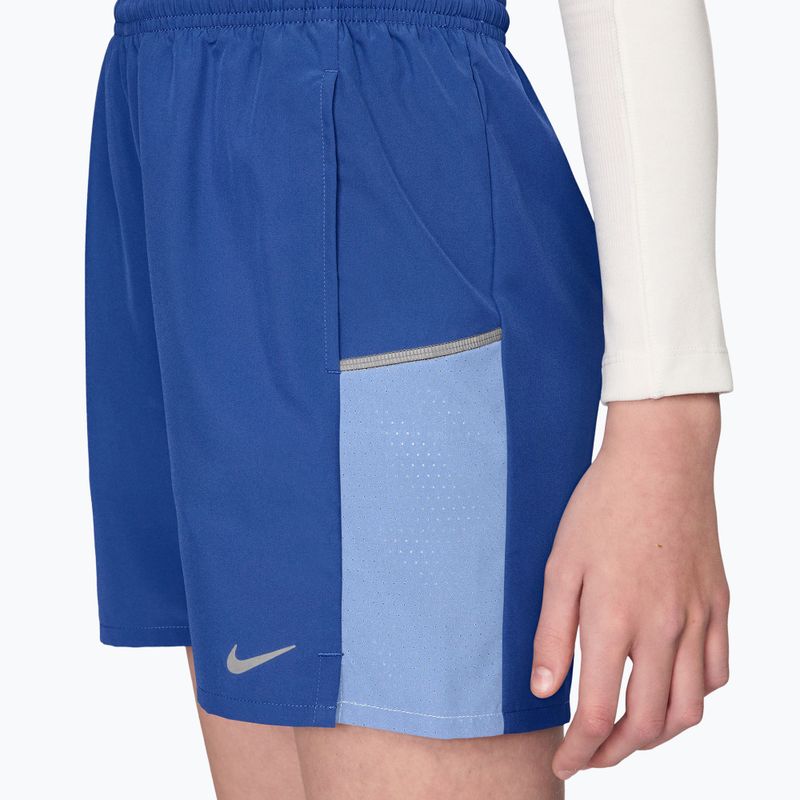 Pantaloncini bambini Nike Miler game royal/aluminum 4