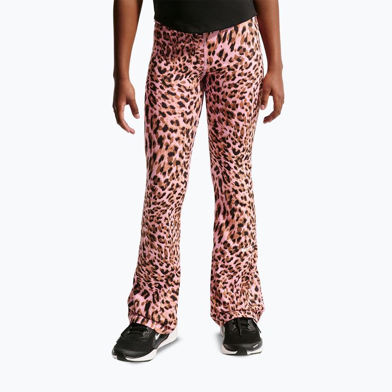 Pantaloni per bambini Nike One pink rise/white