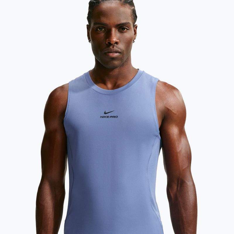 Maglia training da uomo Nike Pro indigo storm/black 3