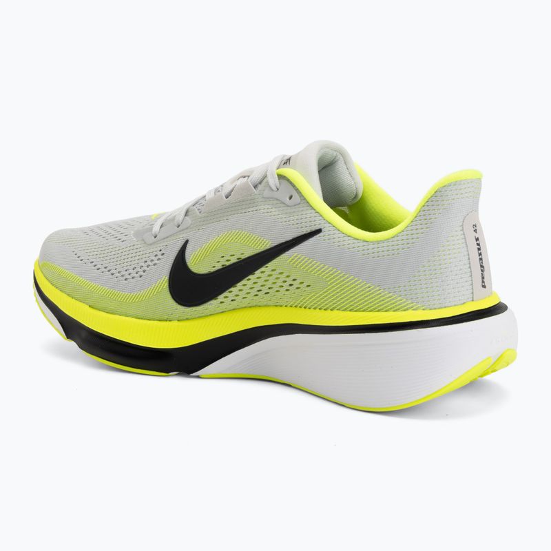 Scarpe da corsa uomo Nike Pegasus 42 photon dust/volt/white/black 3