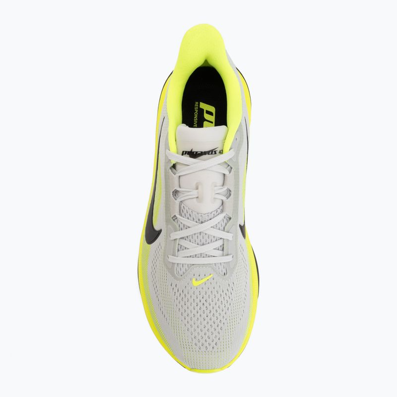 Scarpe da corsa uomo Nike Pegasus 42 photon dust/volt/white/black 5