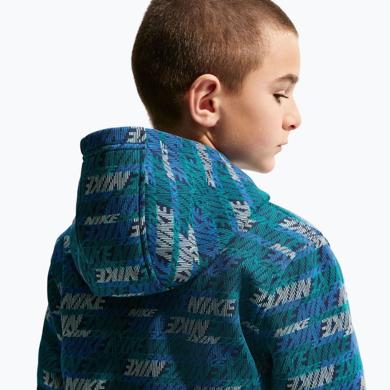 Felpa bambini Nike Sportswear Club Fleece bright spruce/midnight navy/game royal 8