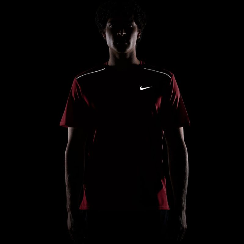 Maglia da corsa da uomo Nike Miler Dri-Fit UV tough red/mystic dates 7