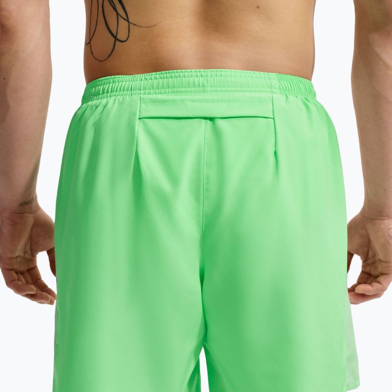 Pantaloncini da corsa da uomo Nike Miler illusion green 6