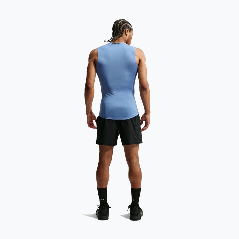 Maglia training da uomo Nike Pro indigo storm/black 2
