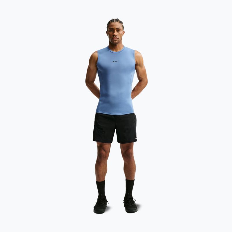 Maglia training da uomo Nike Pro indigo storm/black 7