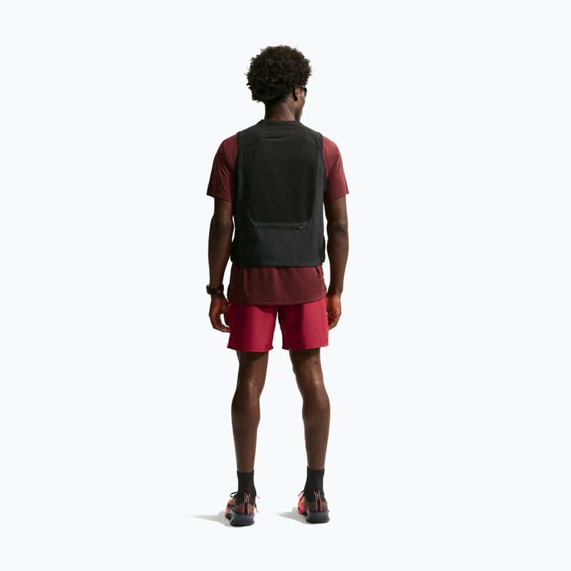 Pantaloncini da corsa da uomo Nike Miler tough red/sport red 3