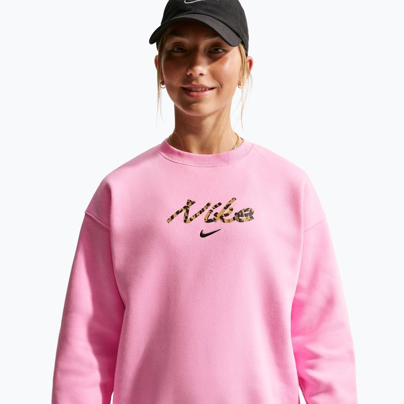 Felpa bambini Nike Sportswear Studio pink rise 4
