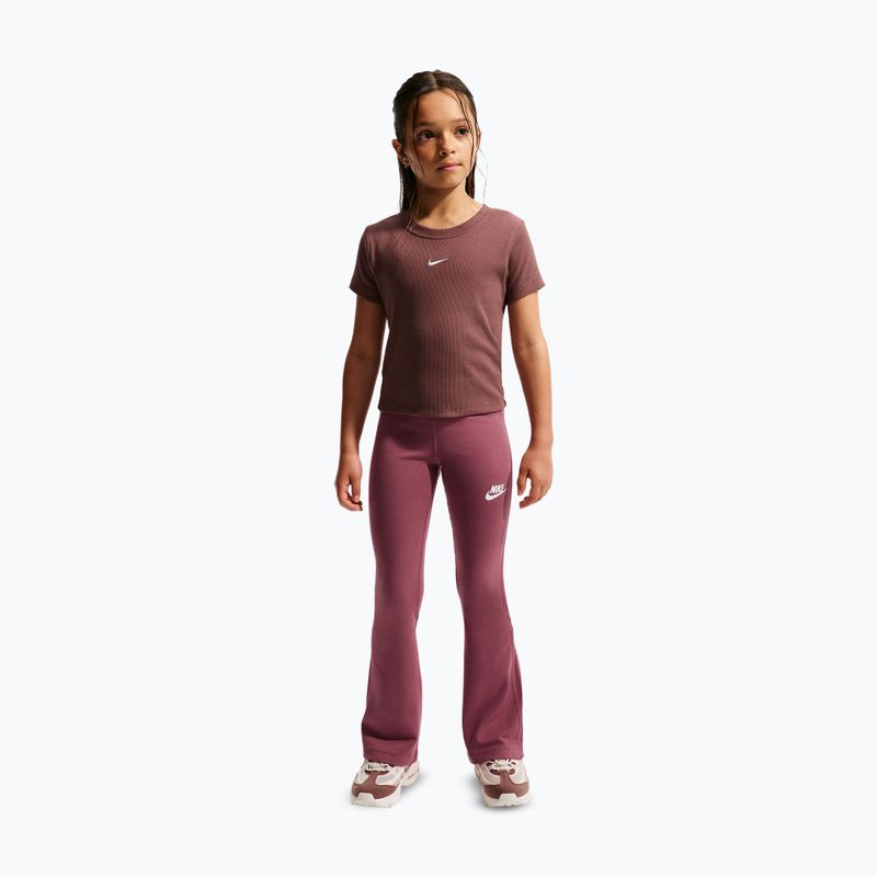 Leggings per bambini Nike Sportswear Classic pink smoke/white 2