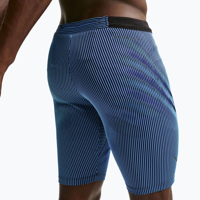 Pantaloncini da corsa da uomo Nike AeroSwift baltic blue/black/old royal/black 6