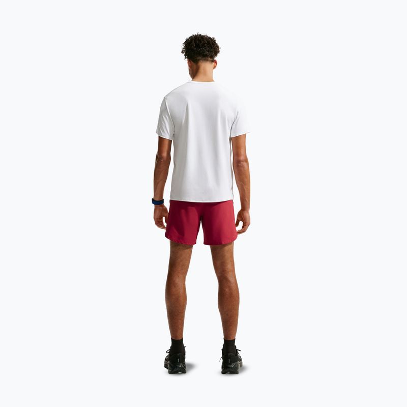 Pantaloncini da corsa da uomo Nike Stride Dri-Fit 2in1 7" tough red 3
