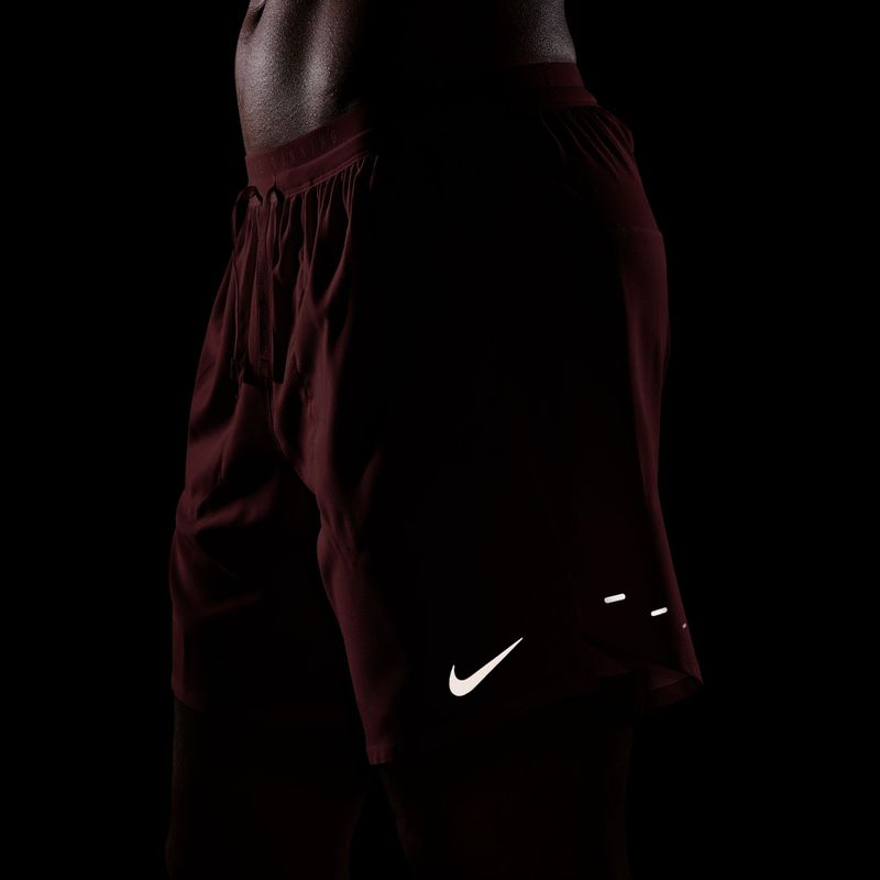 Pantaloncini da corsa da uomo Nike Stride Dri-Fit 2in1 7" tough red 7