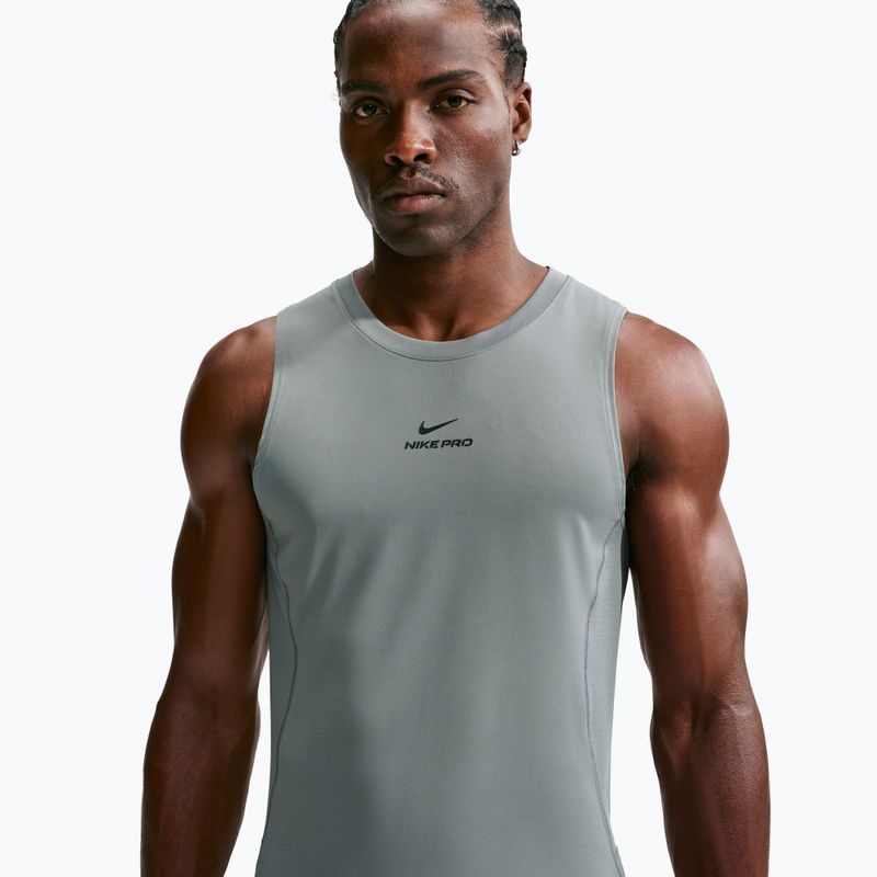 Maglia training da uomo Nike Pro smoke grey/black 3
