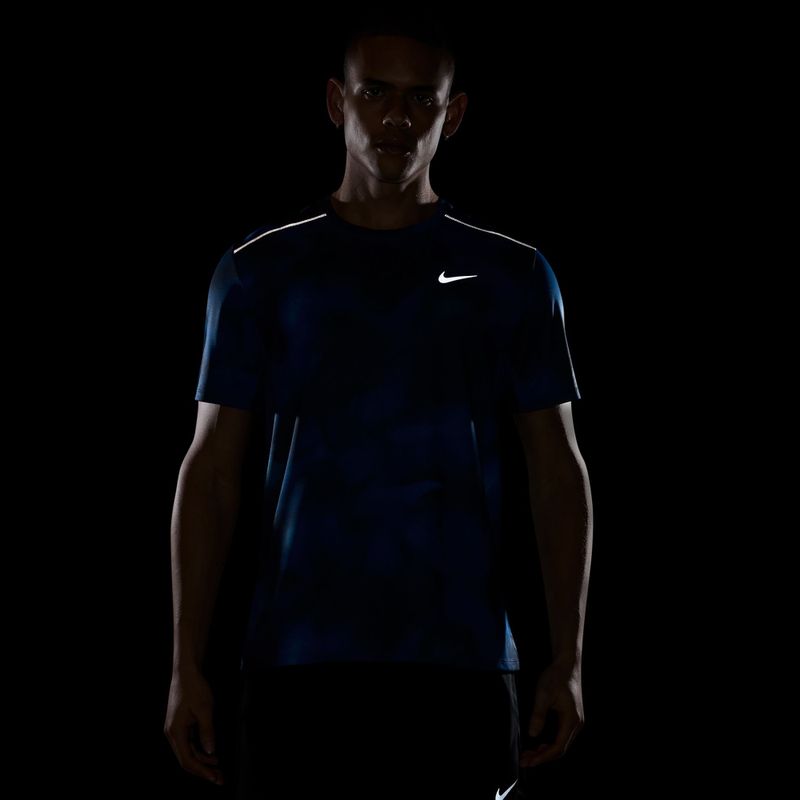 Maglia da corsa da uomo Nike Miler midnight navy 4