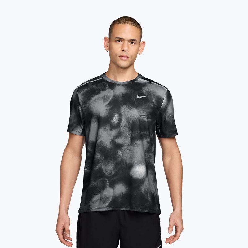 Maglia da corsa da uomo Nike Miler black