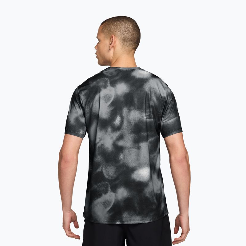 Maglia da corsa da uomo Nike Miler black 2