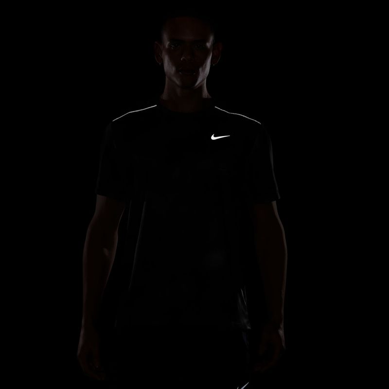 Maglia da corsa da uomo Nike Miler black 4