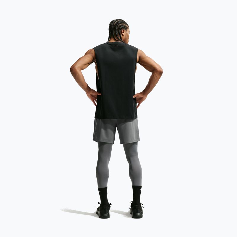 Pantaloncini da allenamento uomo Nike Flex smoke grey/black 3