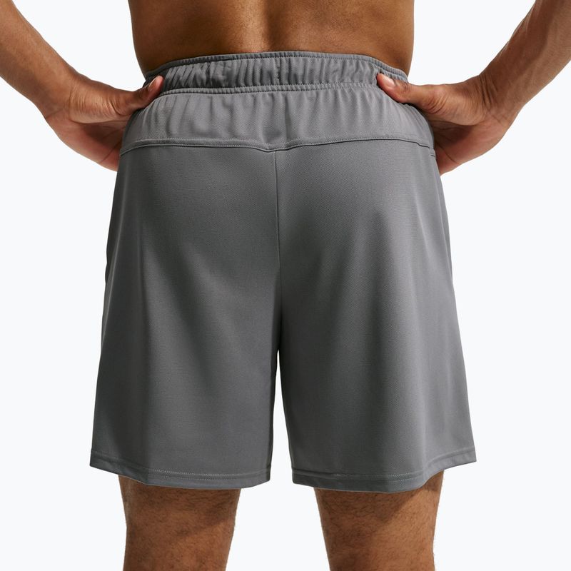 Pantaloncini da allenamento uomo Nike Flex smoke grey/black 4