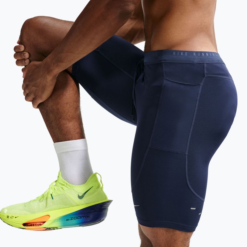 Pantaloncini da corsa da uomo Nike Stride midnight navy 6