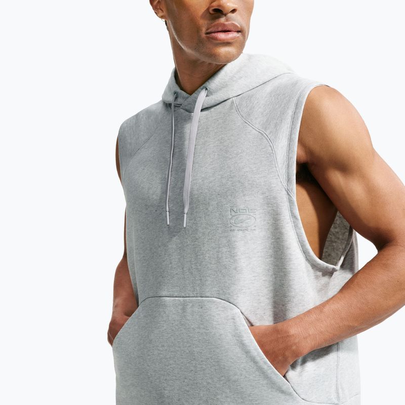 Felpa da allenamento uomo Nike N.A.C. light smoke grey/htr/light smoke grey 5