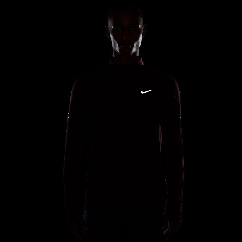 Felpa da corsa uomo Nike Stride 1/4 Zip Dri-Fit tough red 7
