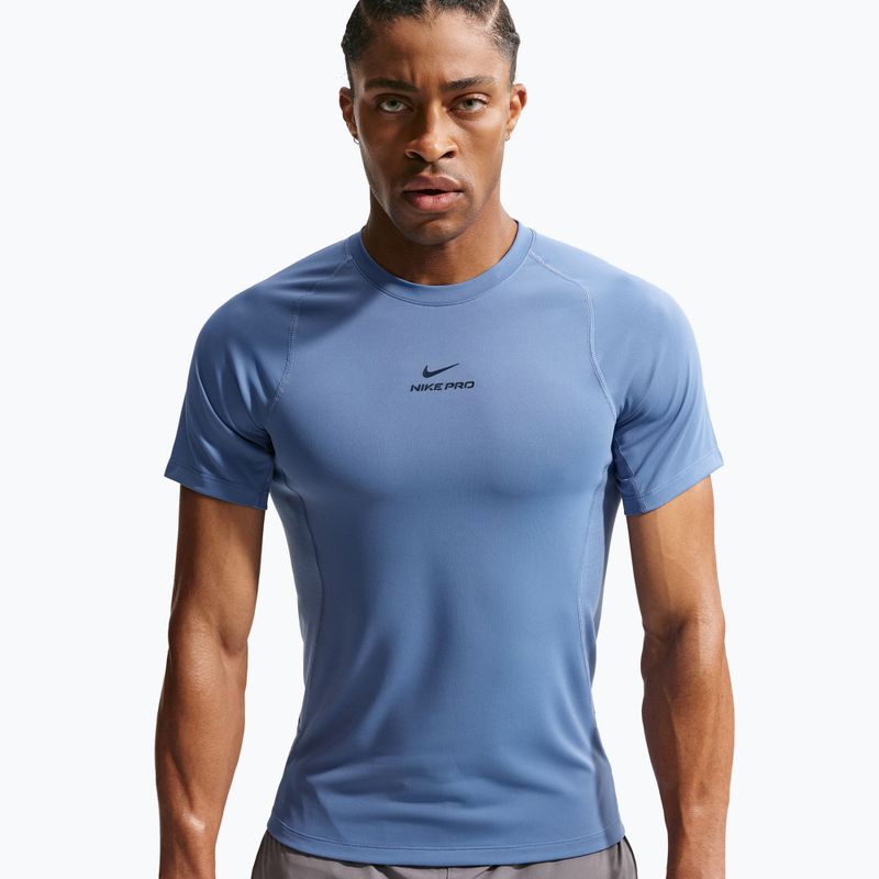 Maglia training da uomo Nike Pro Training indigo storm/black