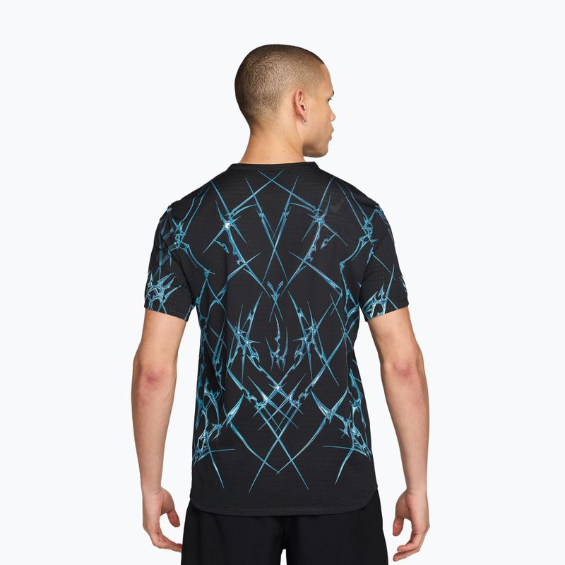 Maglia da corsa da uomo Nike AeroSwift black/white 2