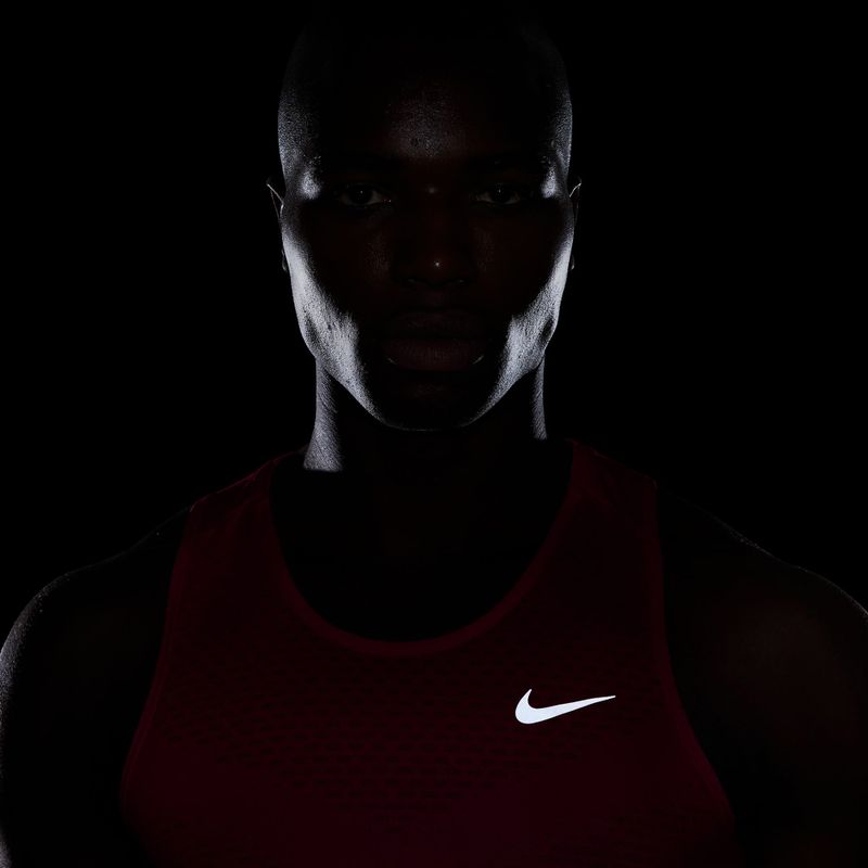 Maglia da corsa da uomo Nike Stride tough red 4