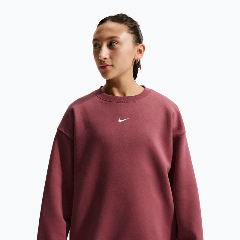 Felpa bambini Nike Sportswear Studio pink smoke/white 4