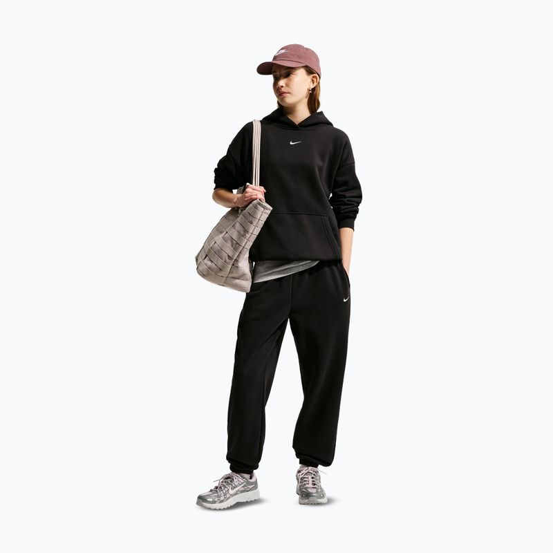 Pantaloni per bambini Nike Sportswear Studio Fleece black/white 2