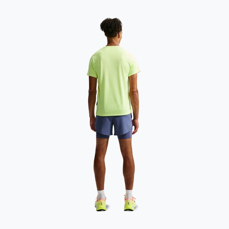 Pantaloncini da corsa da uomo Nike Stride diffused blue 3