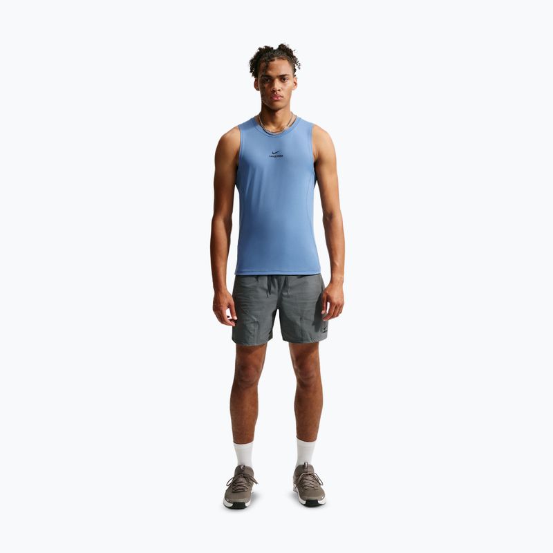 Pantaloncini da allenamento uomo Nike Pro Training smoke grey/smoke grey/black 2