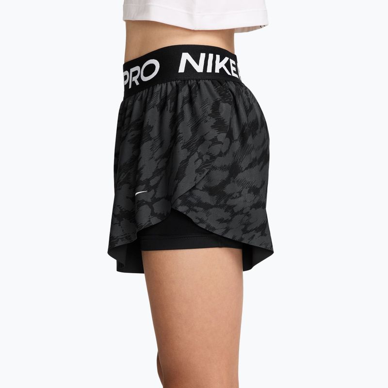Pantaloncini bambini Nike Pro black/white 3