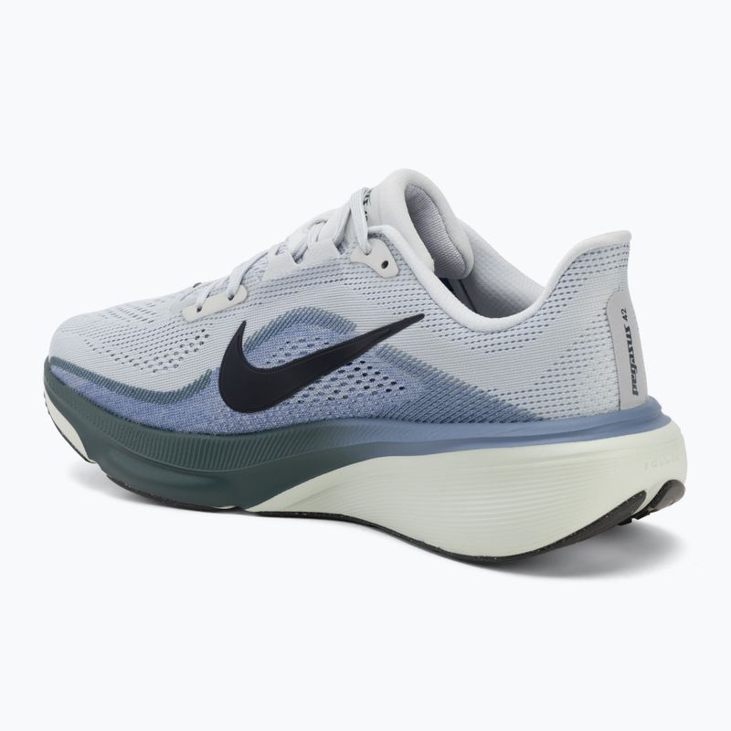 Scarpe da corsa uomo Nike Pegasus 42 pure platinum/work blue/dark obsidian 3